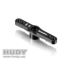 HORN SERVO DE ALUMINIO ACELERADOR/FRENO - FUTABA, SAVÃ–X - 2 AGUJEROS - HUDY