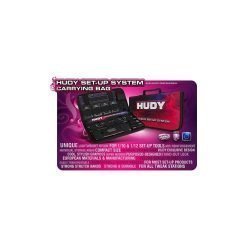 MALETA MESA DE REGLAJES HUDY 1/10 TOURING, 1/10 &1/12 PAN CARS