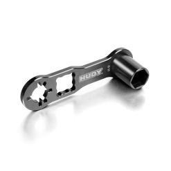 LLAVE DE RUEDAS/VOLANTE DE INERCIA HUDY 1/8 BUGGY & GT
