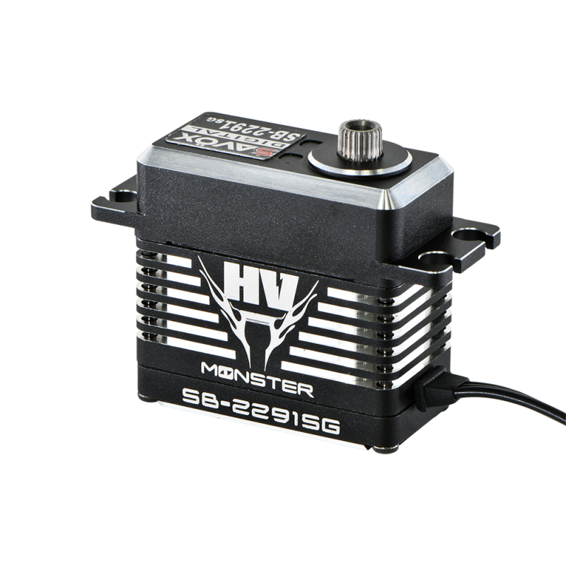 SAVOX HV CNC MONSTER BRUSHLESS SERVO 18KG/0.05S@7.4V - Imagen 2