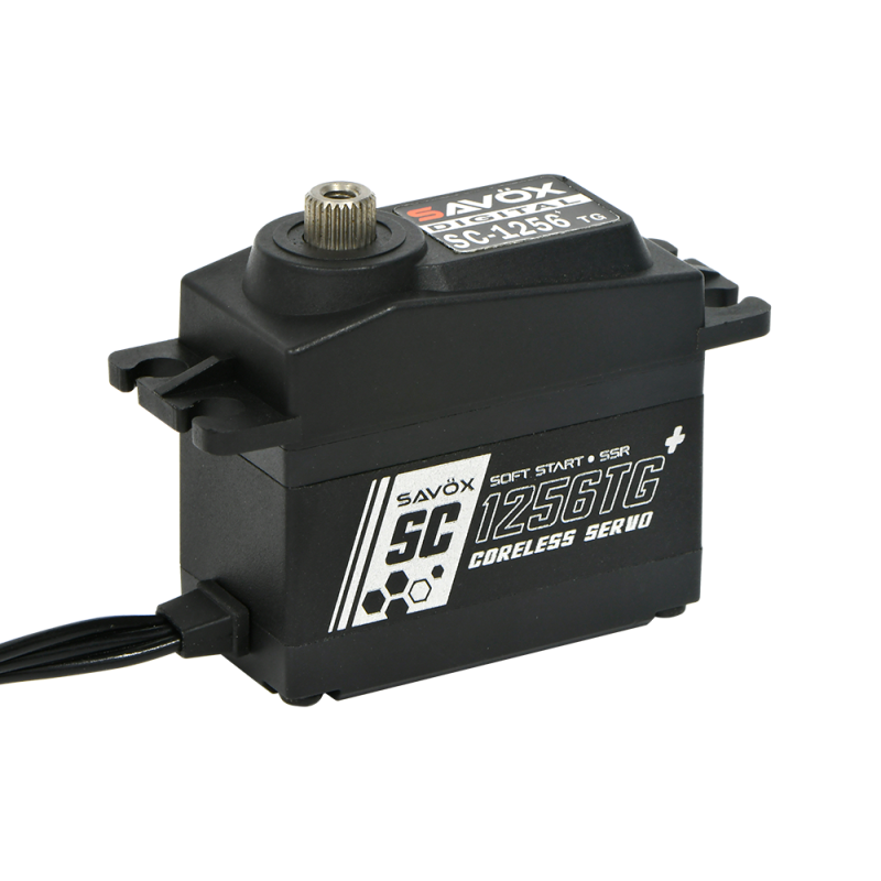 SAVOX HIGH TORQUE CORELESS DIGI SERVO 20KG@6.0V - BLACK