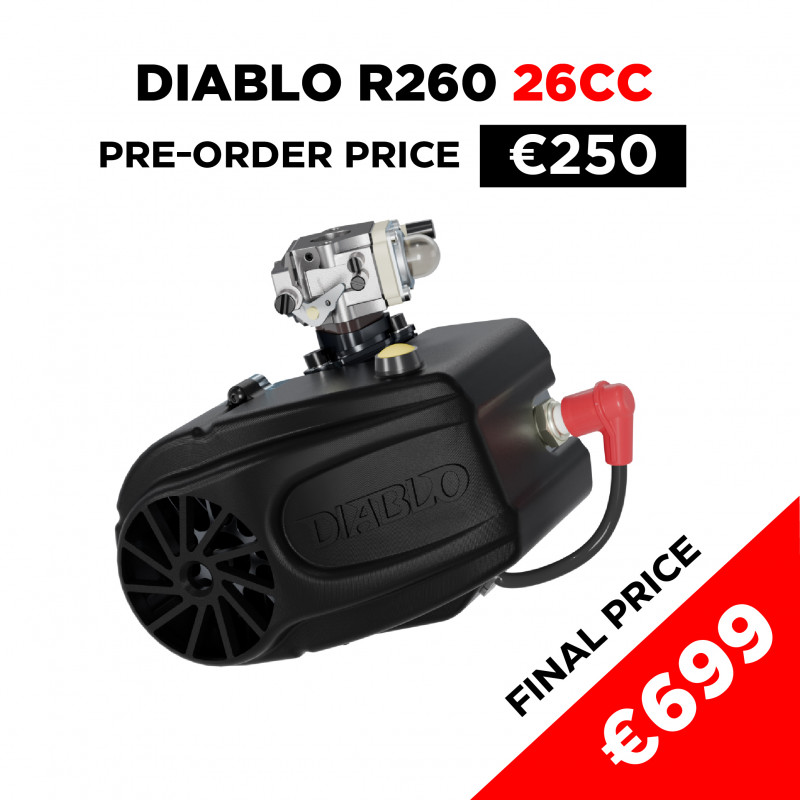 ENGINE DIABLO R 26CC