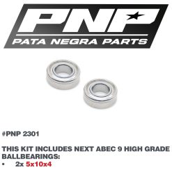 ABEC 9 BALLBEARINGS 5x10x4 (2 uds)